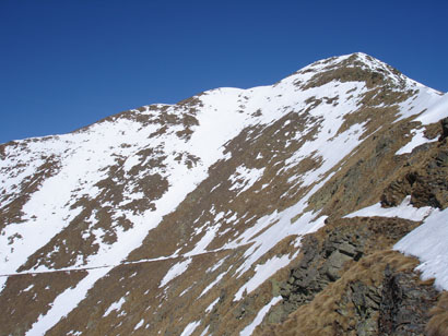 Il versante Sud del Monte Legnone  2610 m.