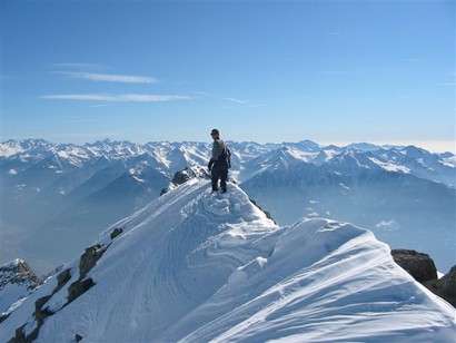 Giò in cima al Desenigo 2845 m.