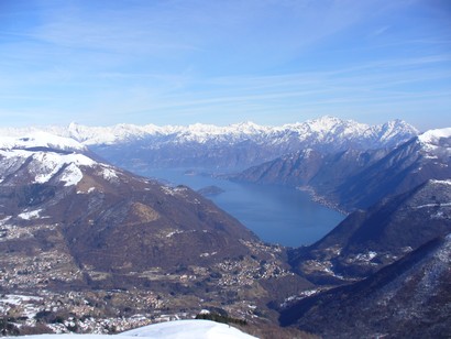 Lago di Como dal Crocione.