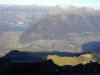 Bassa Valtellina e Val Chiavenna viste dalla cima.
