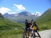 Mattia, Sergio e Mauro durante la salita verso l'Alp La Stretta.