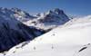 Il bel panorama che si incontra durante la salita al Monte Forcellina 3087 m.