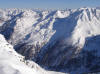 Dalla Cima dei Lupi 2415 m La Cima Vitalengo 2407 m e la Sponda Camoscera 2452 m  in (Val Madre).