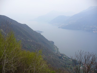 Vista sul Lago di Como.