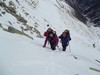 Laura e Roby nel tratto alpinistico.