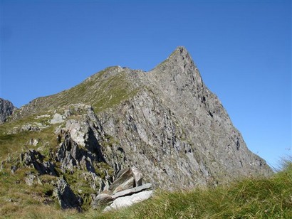 Il Pizzo del Salto dal Passo del Salto 2410 m.