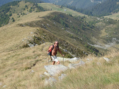 Alcune foto mentre si torna verso valle.