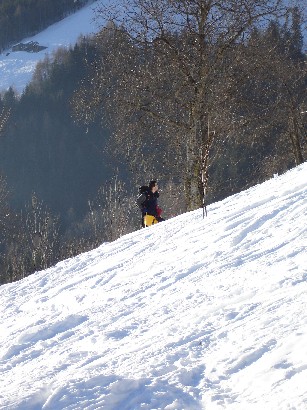 Salendo sui pratoni.