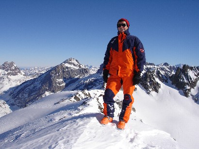 Foto di rito sulla cima.