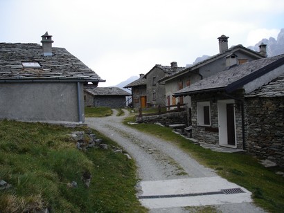 Bondeno: in questo periodo le baite sono deserte.