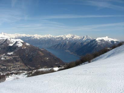 Uno sguardo al Lago di Como.