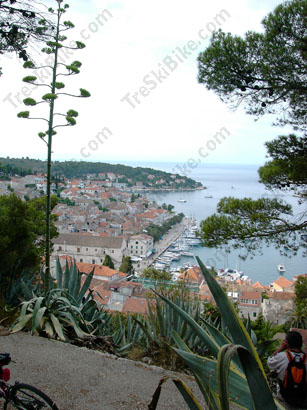 La citta di Hvar.