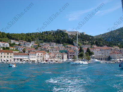 La citta di Hvar.