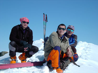 Foto sulla cima.