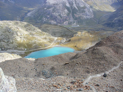 Il Lago del Diavolezza.