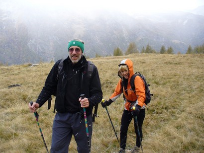 Nicola e Milvia nella bufera al Motto di Bondeno.