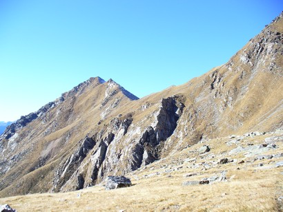 Passo D'Avero visto dal versante verso il Lago.