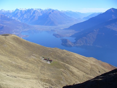 Panoramica sull'Alto Lario.