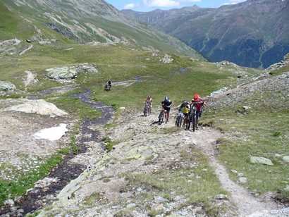 Qualche minuto a piedi e si arriva al punto massimo di altitudine.