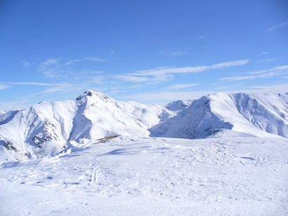 La dorsale verso il Gazzirola.