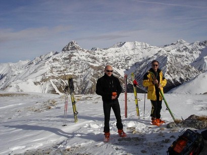 Domenico e Sergio in cima.