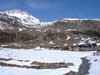 L'alpeggio di Tga 1922 m, sullo sfondo il Piz Arblatsch 3203 m.