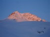 Il versante Est del Monte Cercen 3280 m, durante la salita alla Presanella.