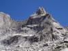 La Punta Sertori 3195 m versante SW.