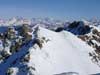 Il versante meridionale delle cime di Ponteranica, viste dal Monte Valletto 2371 m.