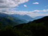 Guardando verso la Valtellina...