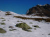 Come si vede in questa immagine, all'inizio la neve è tutt'altro che abbondante.