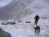 Beba, Nicola e Milvia poco prima del Passo d'Avero.