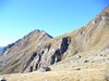 Passo D'Avero visto dal versante verso il Lago.