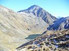 Lago Dell'Acqua Fraggia e Pizz Gallagiun sullo sfondo.