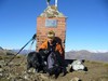 Beba e Milvia sulla cima.