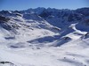 Il Piz d'Agnel visto nell'unico momento in cui la nebbia si era diradata.