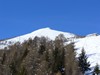 Dal Bar Bianco vista sul pendio che va verso la Cima Rosetta.
