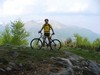 Giuseppe in posa al punto più alto.