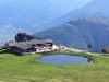 Il rifugio all'arrivo della Cabinovia del Monte Tamaro.