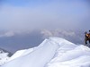 Cornici di neve sul Pizzo Dei Galli.