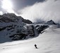 Splendida neve in discesa dalla Cima di Lago.