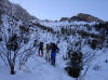 Il vallone che sale da Roncobello al Passo di Menna 2002 m.