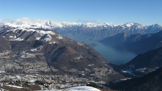 Il lago di Como.