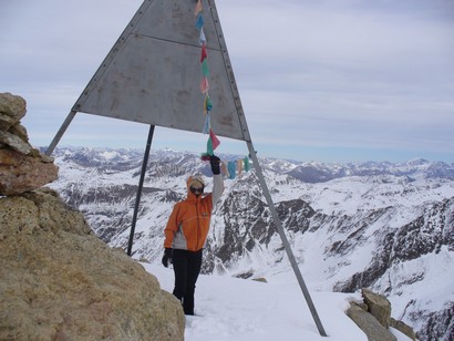 Milvia sulla cima.