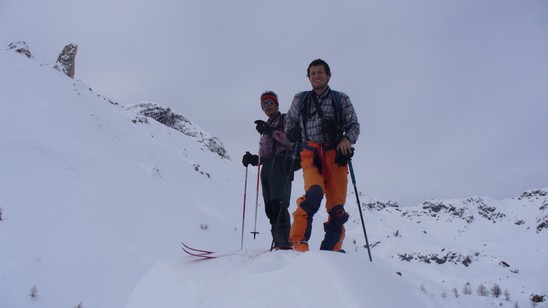 Gianluca e Giovanni in posa.