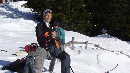 Sandra e Giuseppe al sole.