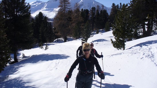 Salendo nel bosco....