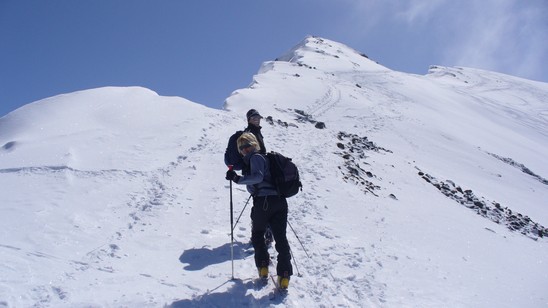 Pala sommitale che porta al Piz d'Agnel.