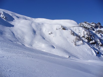 Già tanti ricami sulla neve...