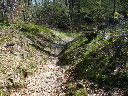 Passaggio tecnico di discesa.